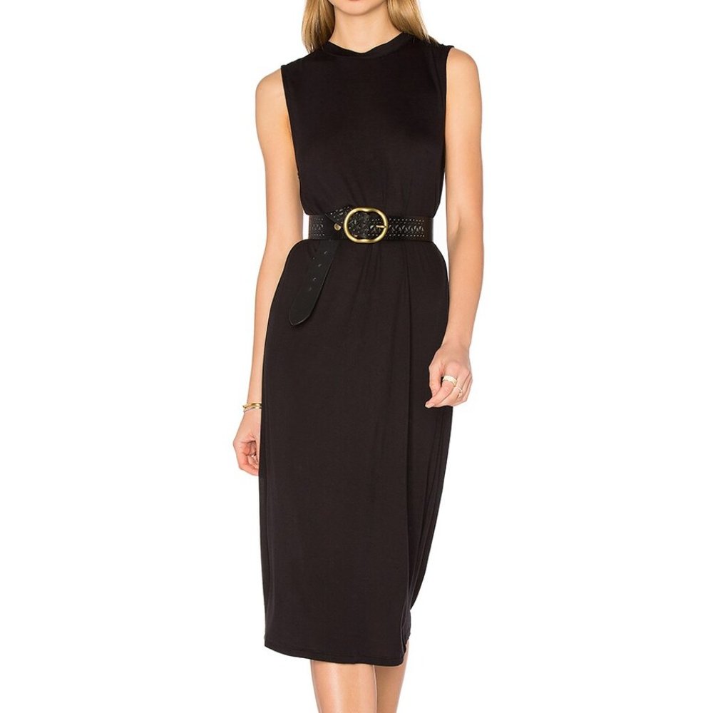CHEAP MONDAY • Black Jo Keyhole Sleeveless Dress